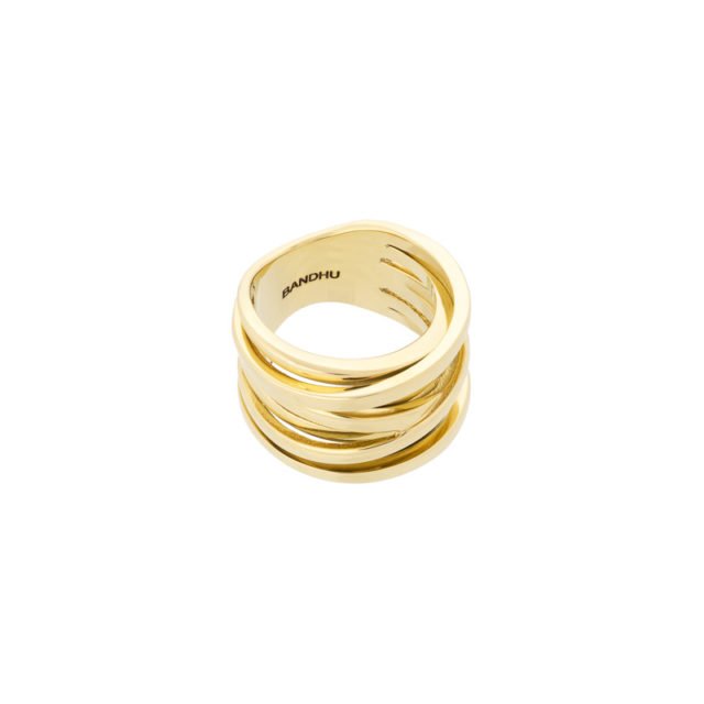 Coil ring gold - Bandhu